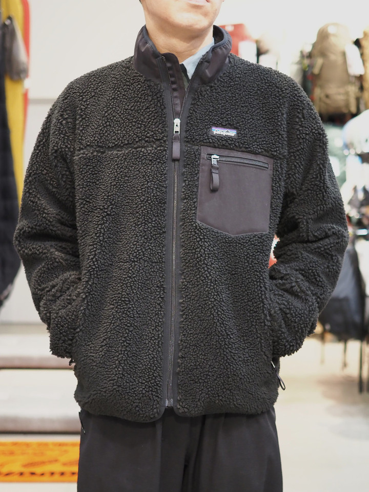 patagonia レトロＸ　2021 ブラック　フリース 好日山荘 イオンモール須坂店 : 防風性のある伝統のフリース Patagonia