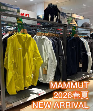 MAMMUT２０２６春夏NEW　ARRIVAL②