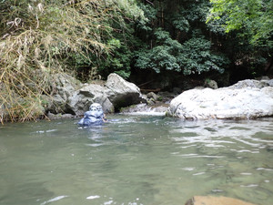 水無瀬川・山吹渓谷に沢登りへ行ってきました