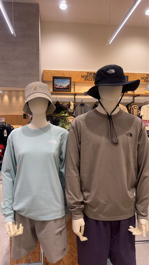 ザノースフェイスの長袖Ｔシャツが入荷開始！