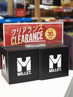 MILLET / クリアランス20~30%OFF商品続々追加！