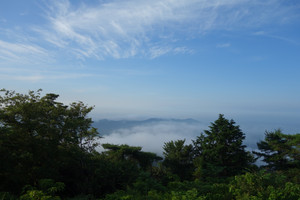 低山でも雲海と出会えました