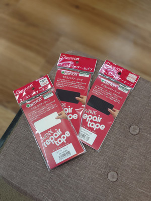 ダウンウェアの不慮の事故に　KENYON/repair tape